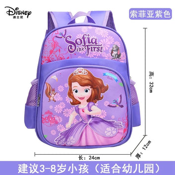 Princess Character School Backpack for Girls