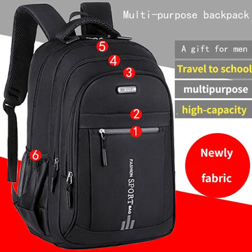 Large Capacity Unisex Backpack