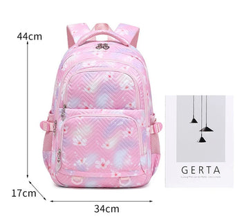 Teen Girls Waterproof School Backpack Large Capacity