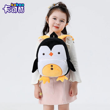 Cute Cartoon Plush Kids Backpack Animal School Bag Lightweight