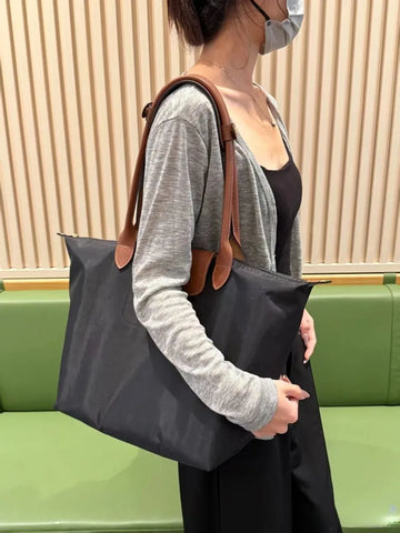 Foldable Waterproof Nylon Tote Bag