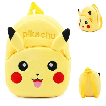 Cute Plush Cartoon Backpack Soft Kawaii Animal Mini School Bag
