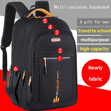 Large Capacity Nylon Backpack