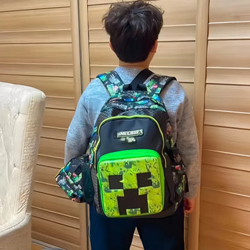 Ergonomic Cartoon Anime School Backpack Classic Student Bag